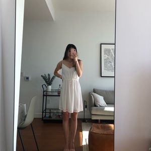 Aritzia Babaton white dress